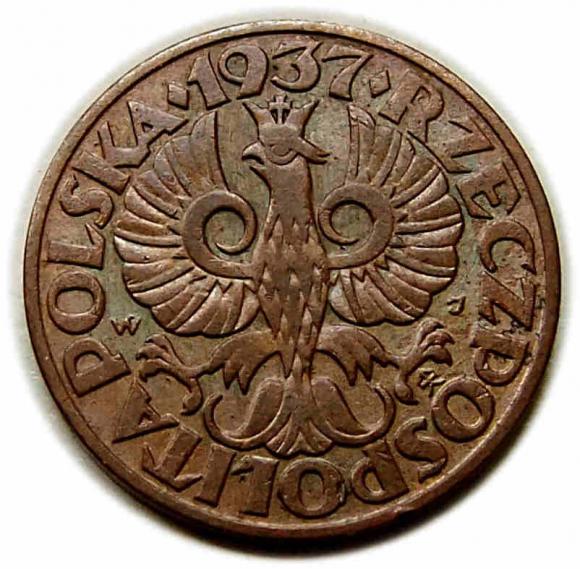 5 groszy 1937 II RP Warszawa (2)