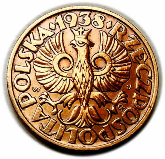 5 groszy 1938 II RP Warszawa (2)