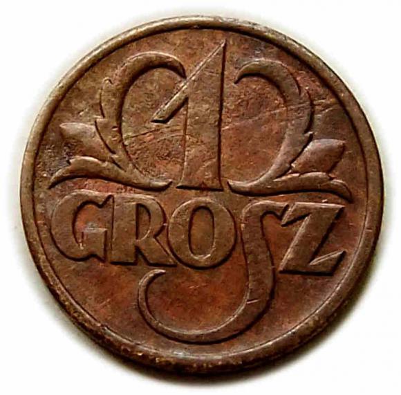 1 grosz 1939 II RP Warszawa (1)