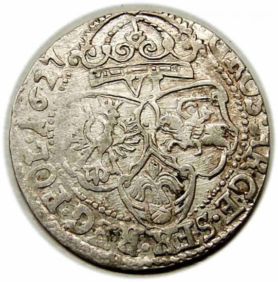 Szóstak 1626 Zygmunt III Waza Kraków (2)