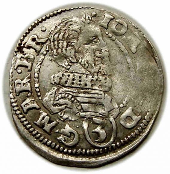 3 krajcary 1611 Jan Jerzy Hohenzollern Księstwo Karniowskie Karniów (1)