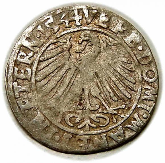 Groschen 1544 Frederick II Duchy of Brzeg Legnica Wolow (2)