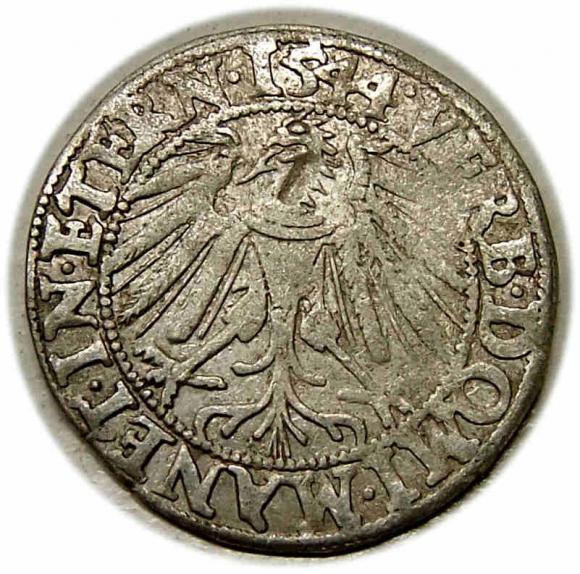 Grosz 1544 Fryderyk II Legnicki Księstwo Brzesko - Legnicko - Wołowskie Legnica (2)