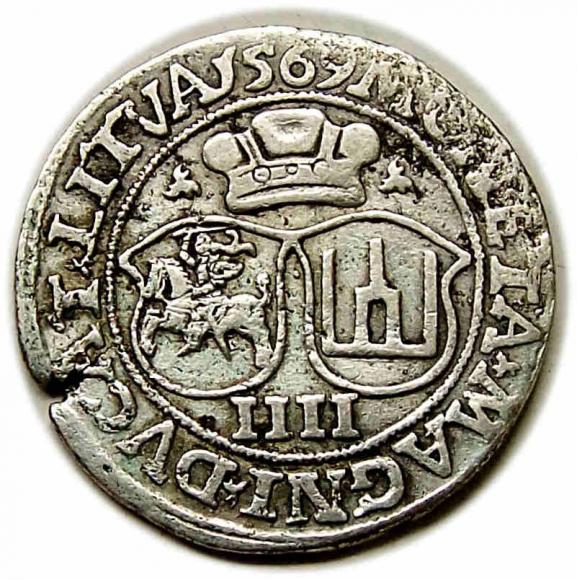 Czworak 1569 Zygmunt II August Wilno (2)