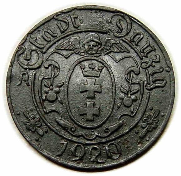 10 fenigów 1920 Wolne Miasto Gdańsk (2)