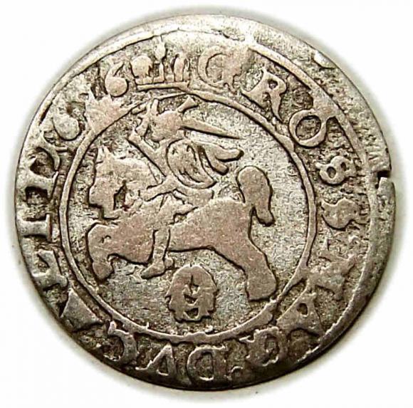 Grosz 1626 Zygmunt III Waza Wilno (2)