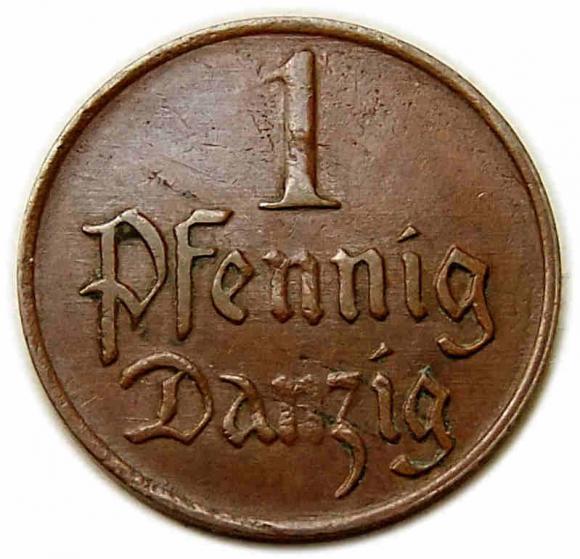 1 fenig 1923 Wolne Miasto Gdańsk Berlin (1)