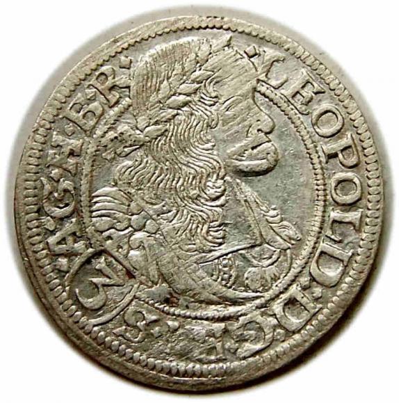 3 kreuzer 1669 Leopold I Breslau (1)