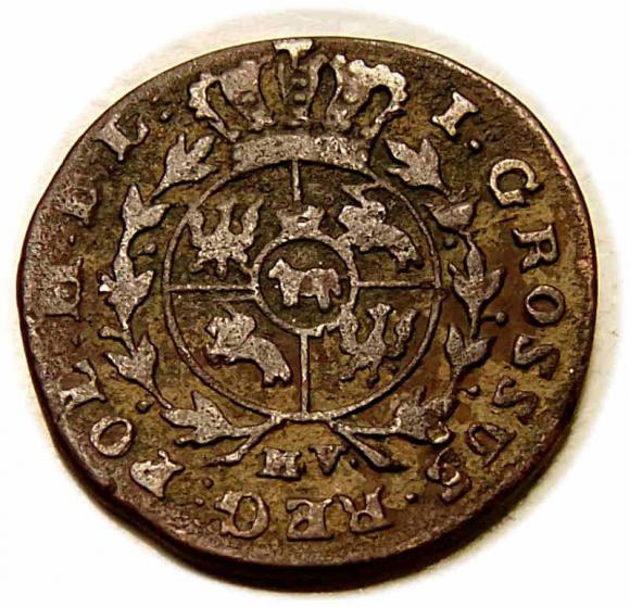 Grosz 1793 Stanisław August Poniatowski Warszawa (2)