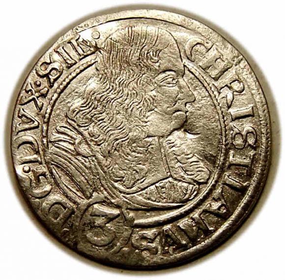 3 kreuzer 1668 Chistian Duchy of Brzeg - Legnica - Wolow (1)
