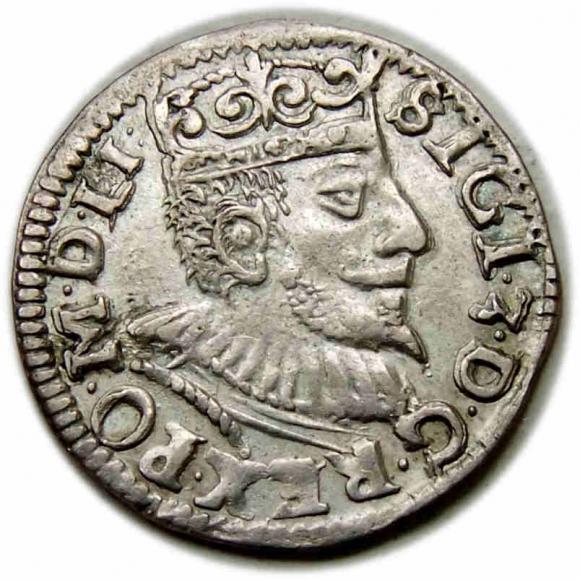 Trojak 1594 Zygmunt III Waza Poznań (1)