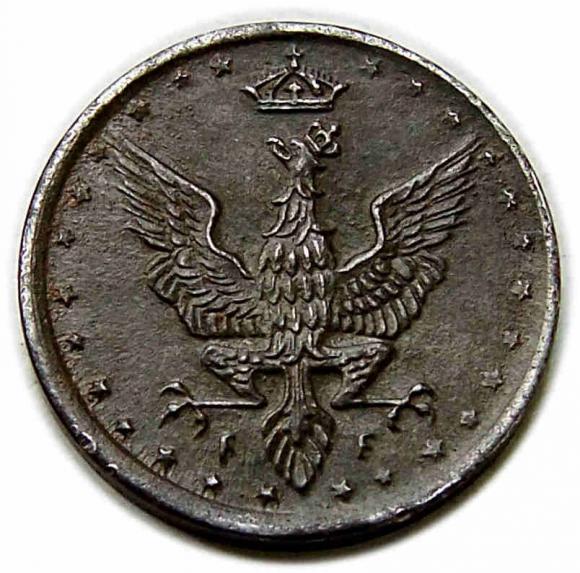 5 fenigów 1918 Królestwo Polskie Stuttgart (2)