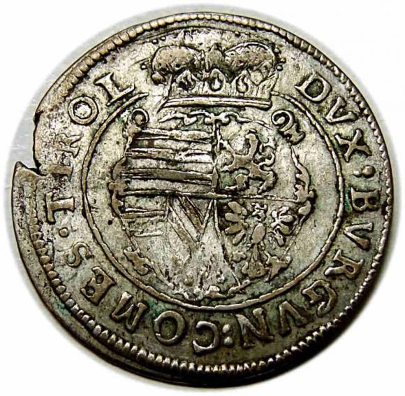 10 krajcarów 1628 Leopold V Austria Hall (2)