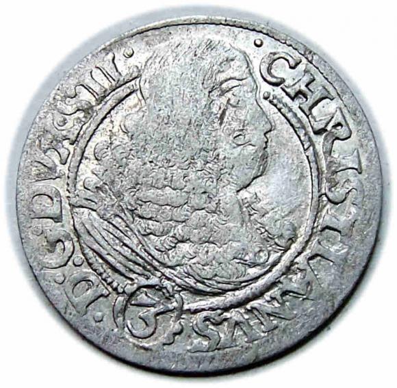 3 krajcary 1670 Christian Wołowski Księstwo Brzesko - Legnicko - Wołowskie Brzeg (1)