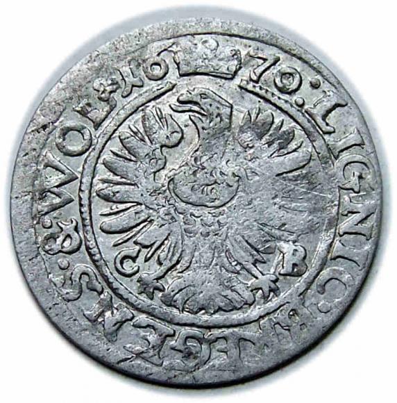 3 krajcary 1670 Christian Wołowski Księstwo Brzesko - Legnicko - Wołowskie Brzeg (2)