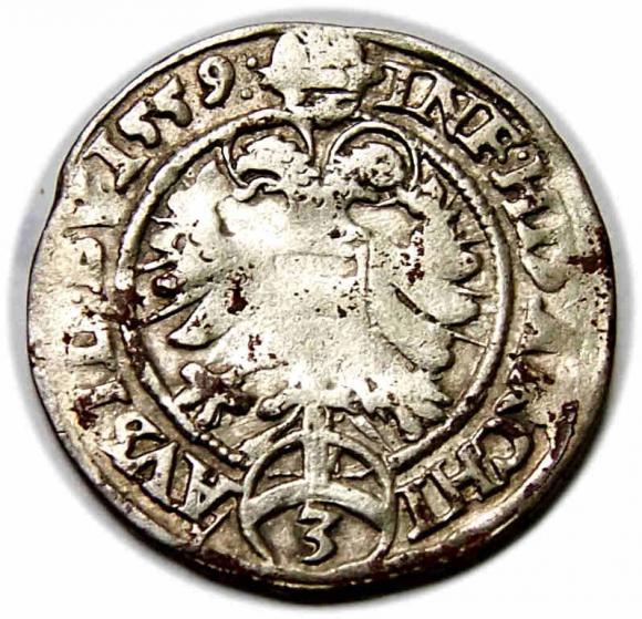3 kreuzer 1559 Ferdinand I Austria Vienna