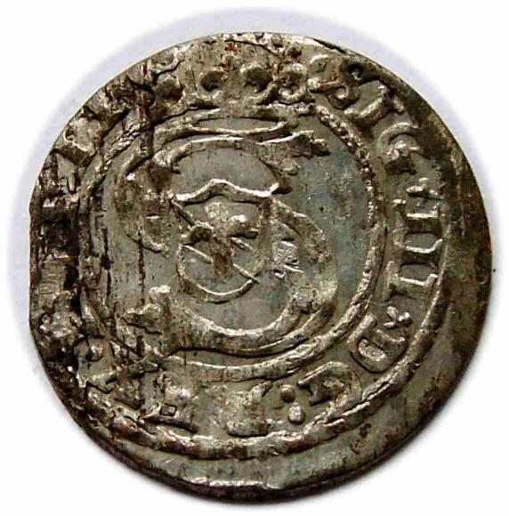Schilling 1601 Sigismund III Vasa Riga (1)