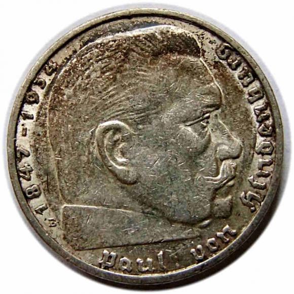 2 marki 1937 E Niemcy Muldenhutten (1)