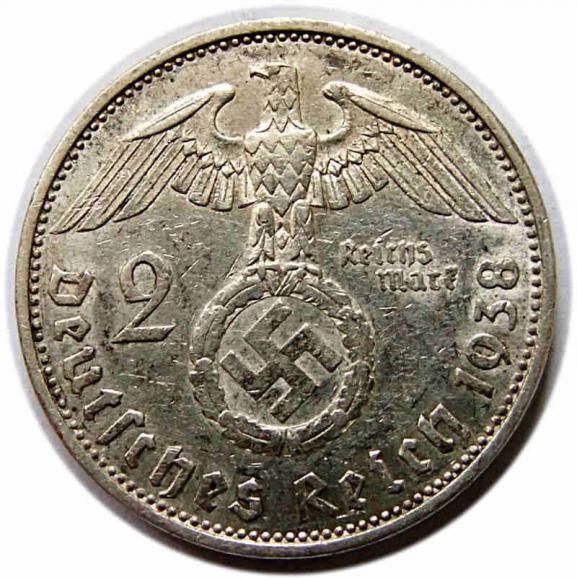 2 marki 1938 A Niemcy Berlin (2)