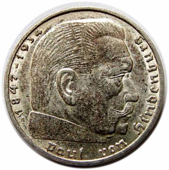 2 marki 1937 A Niemcy Berlin (1)