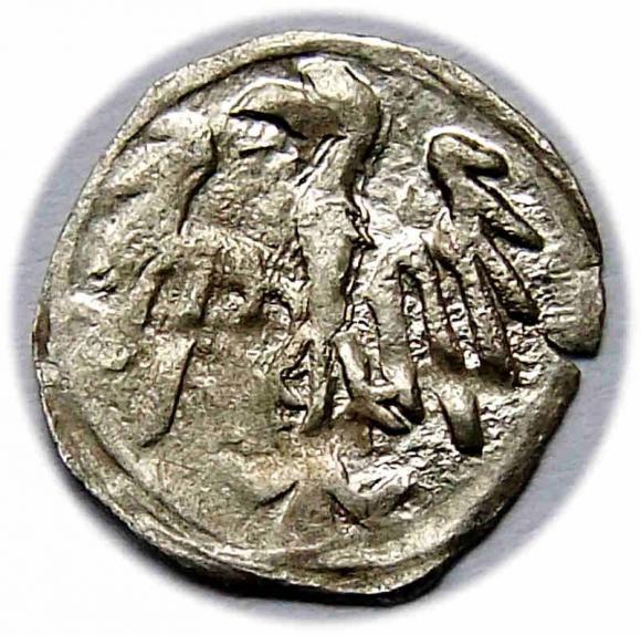 Heller lion / eagle George of Podebrady County of Kladsko (2)