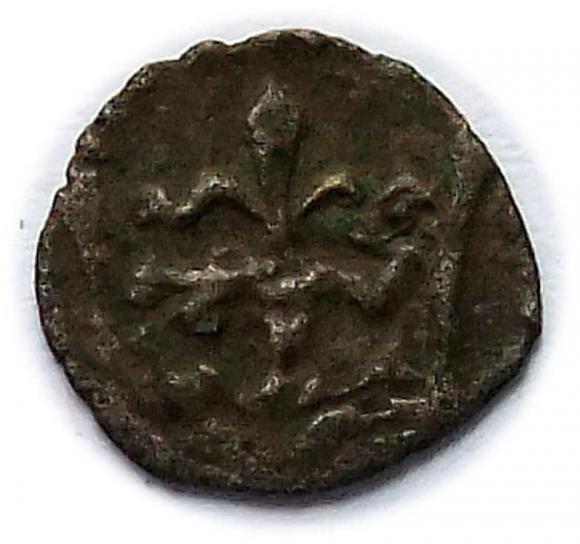 Denar Wladysław III of Poland Krakow (1)