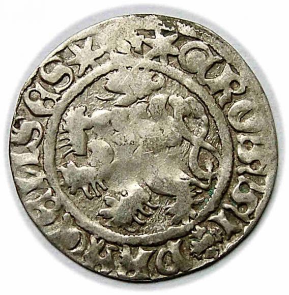 Grosz praski Władysław II Jagiellończyk Praga (2)