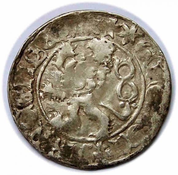 Grosz praski Władysław II Jagiellończyk Praga (2)