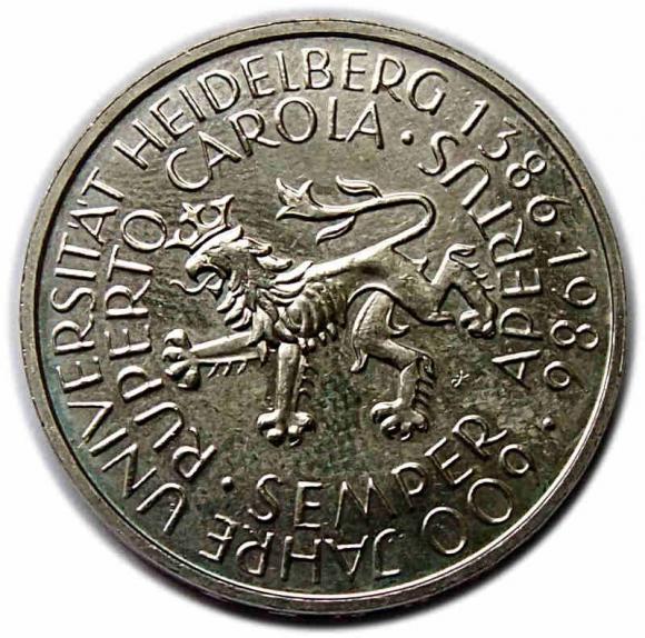 5 marek 1986 D 600 lat uniwersytetu w Heidelbergu  (1)