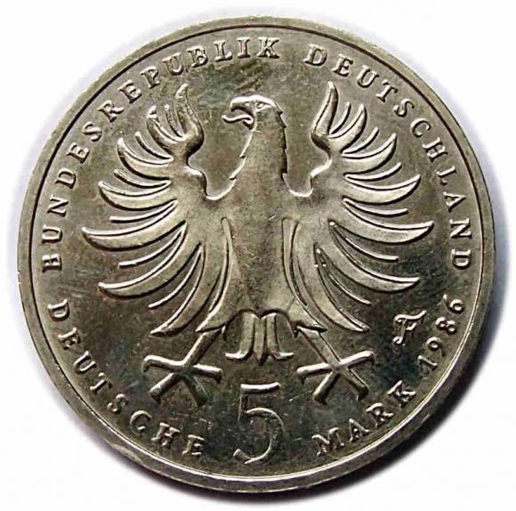 5 marek 1986 F Friedrich Der Grosse Stuttgart Niemcy (2)