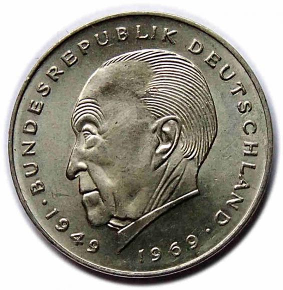 2 marki 1969 D Monachium Niemcy (1)