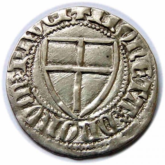 Szeląg Winrych von Kniprode Zakon Krzyżacki (2)