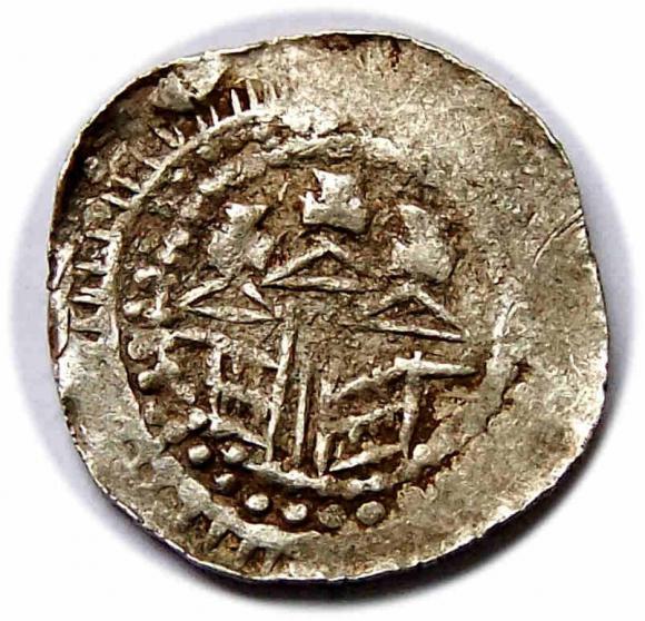 Denar the prince's head church with three towers Wladyslaw Herman Krakow (2)