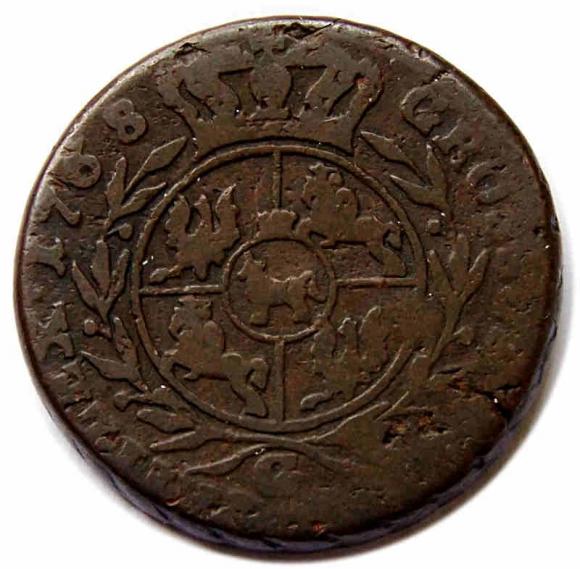 Trojak 1768 Stanisław August Poniatowski Warszawa (2)