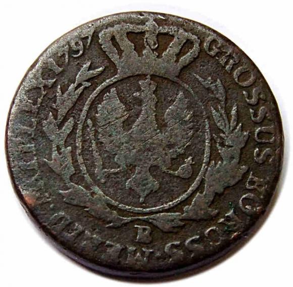 3 groschen 1797 Frederick William II of Prussia South Prussia Wroclaw (2)