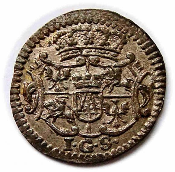 Halerz 1734 August III Drezno  (2)