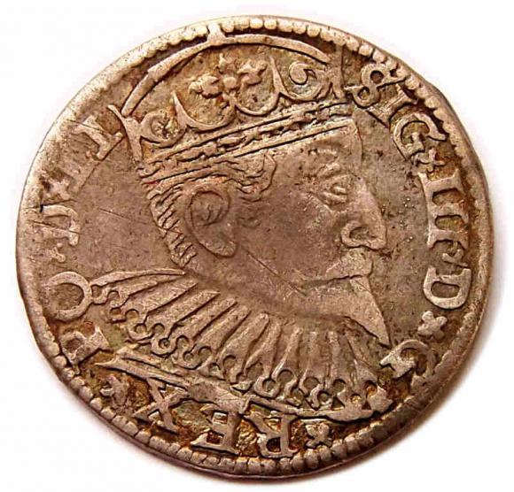 3 groschen 1600 Sigismund III Vasa Riga (1)