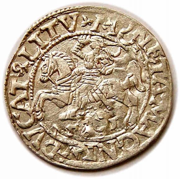 Half groschen 1561 Sigismund II Augustus Vilnius (1)