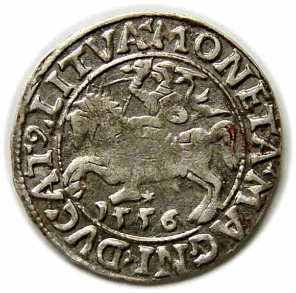 Half groschen 1556 Sigismund II Augustus Vilnius (1)