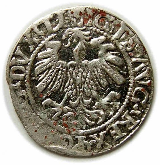 Half groschen 1559 Sigismund II Augustus Vilnius (2)