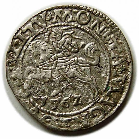Half groschen 1562 Sigismund II Augustus Vilnius (1)