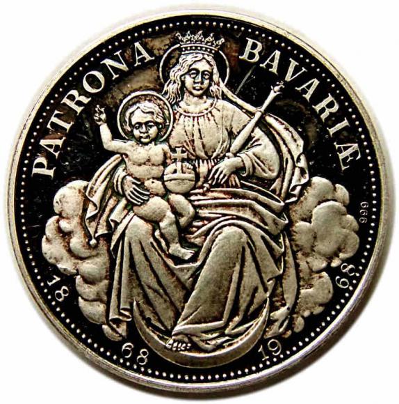 Medal Max Streibl Bayern Germany (1)