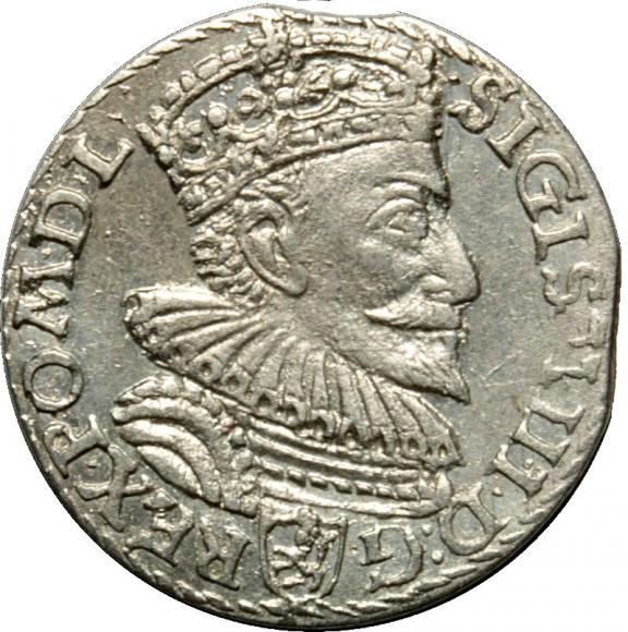3 groschen Sigismund III Wasa Malbork (1)