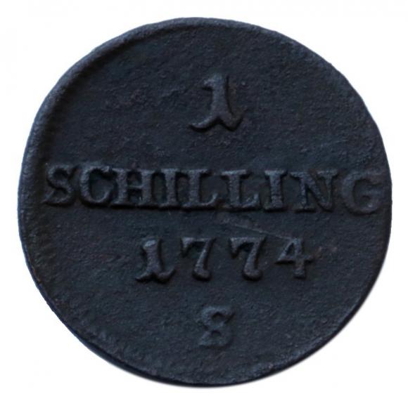 1 schilling Maria Theresa Duchies of Oświęcim and Zator Smolnik (1)