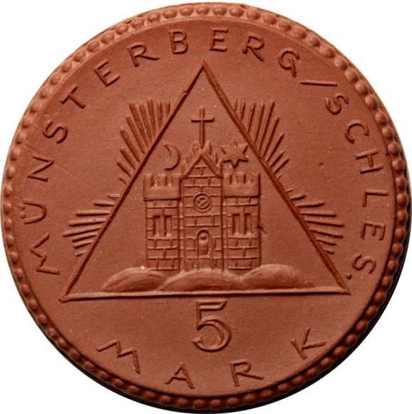 5 marek 1922 Ziebice / Munsterberg (2)