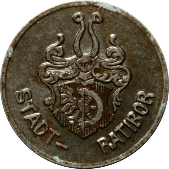 5 pfennig 1918 Raciborz / Ratibor (2)