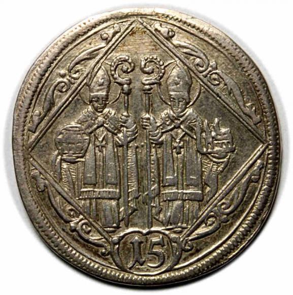 15 kreuzer 1694 Johann Ernst von Thun Salzburg (1)