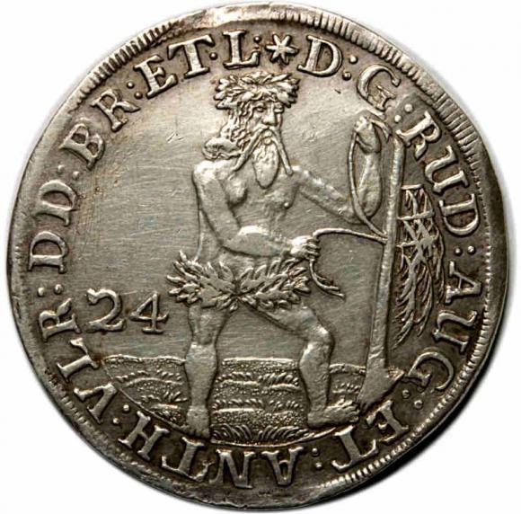 24 mariengroschen 1695 Rudolf August Anton Ulrich Braunschweig - Wolfenbüttel (1)