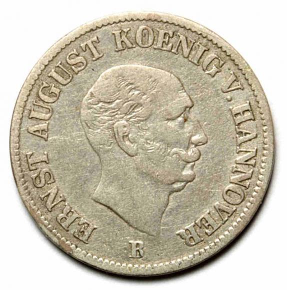 1/12 thaler 1847 Ernst August von Hannover (1)