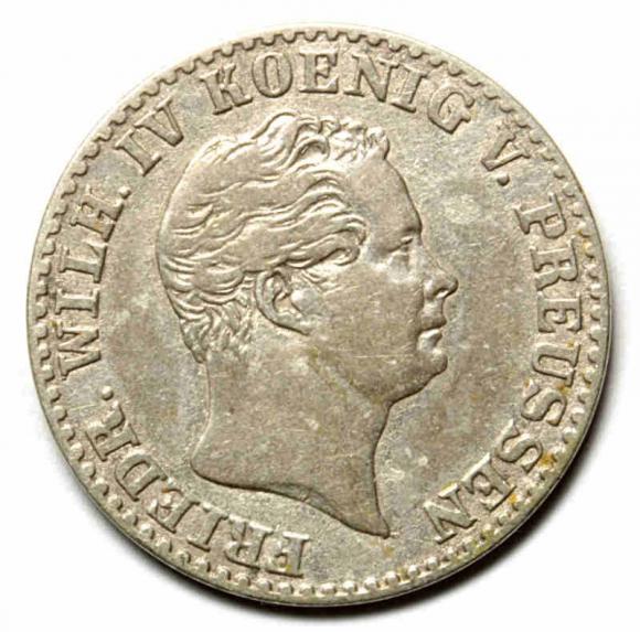 2 1/2 silver groschen 1852 Friedrich Wilhelm IV Germany Berlin (1)